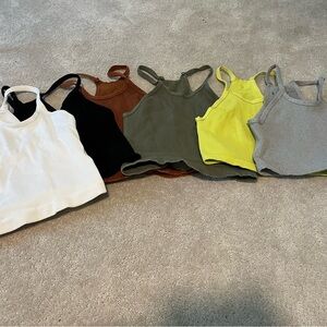 Happiness runs crop tank bundle